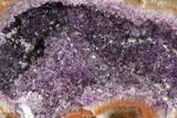 Beautiful Purple Amethyst Geode - Uruguay #87454-1
